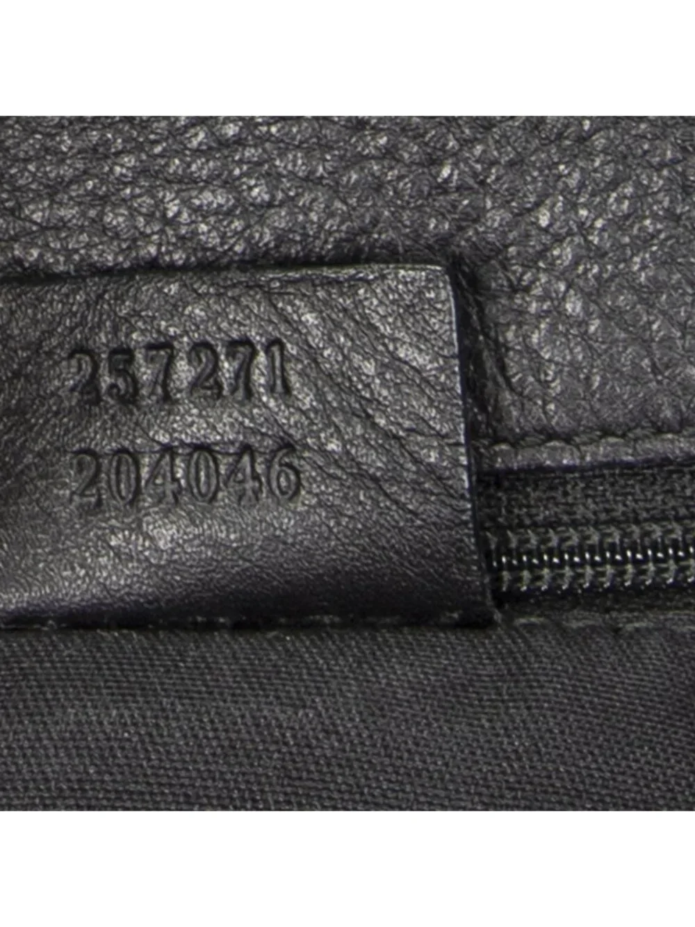 Gucci Drawstring Vertical Tote Black GG Nylon Canvas